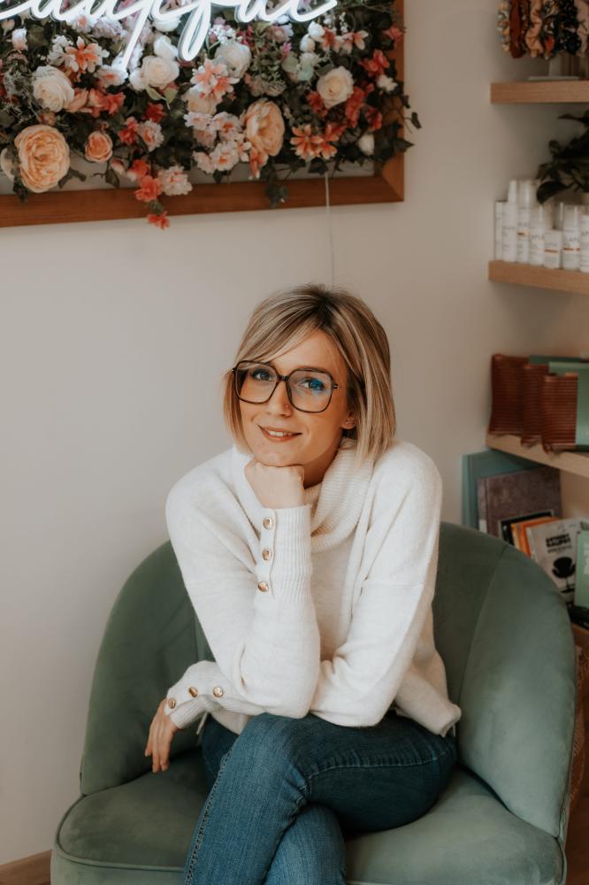 Photo portrait page equipe Mathilde